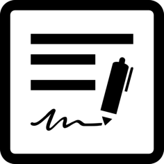 Longterm Contract Of Business Stencil Svg Design File, Free Vectors File